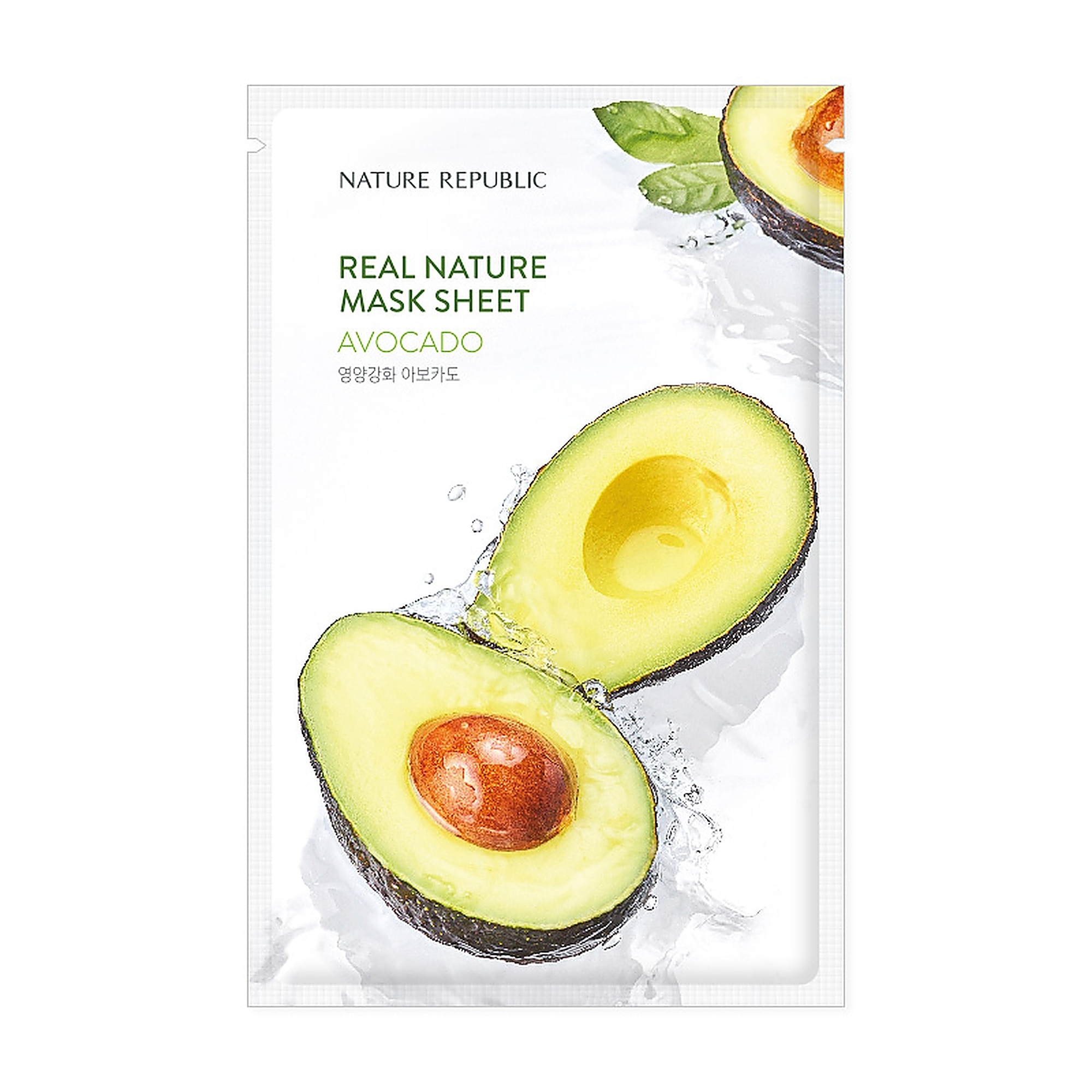 23 ML NATURE REPUBLIC AVOCADO MASK SHEET Pleťová maska 1 of 1 Pleťová maska