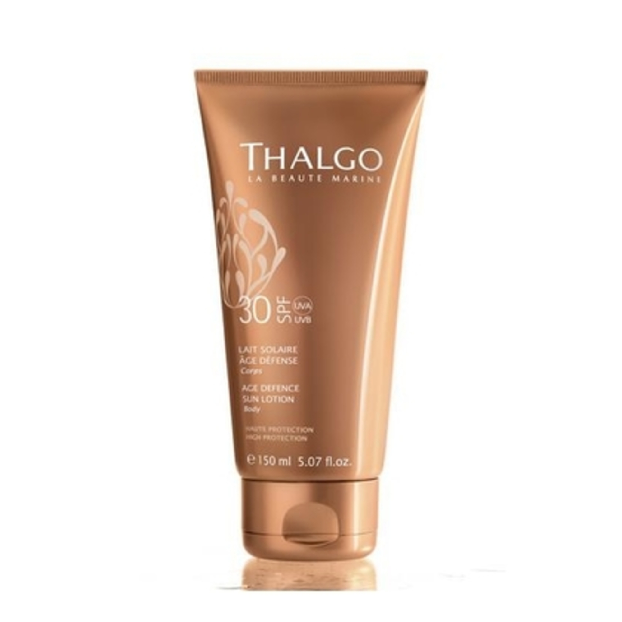 150 ML Thalgo AGE DEFENCE SUN LOTION SPF30 Opalovací tělové mléko proti stárnutí pokožky  Opalovací tělové mléko proti stárnutí pokožky