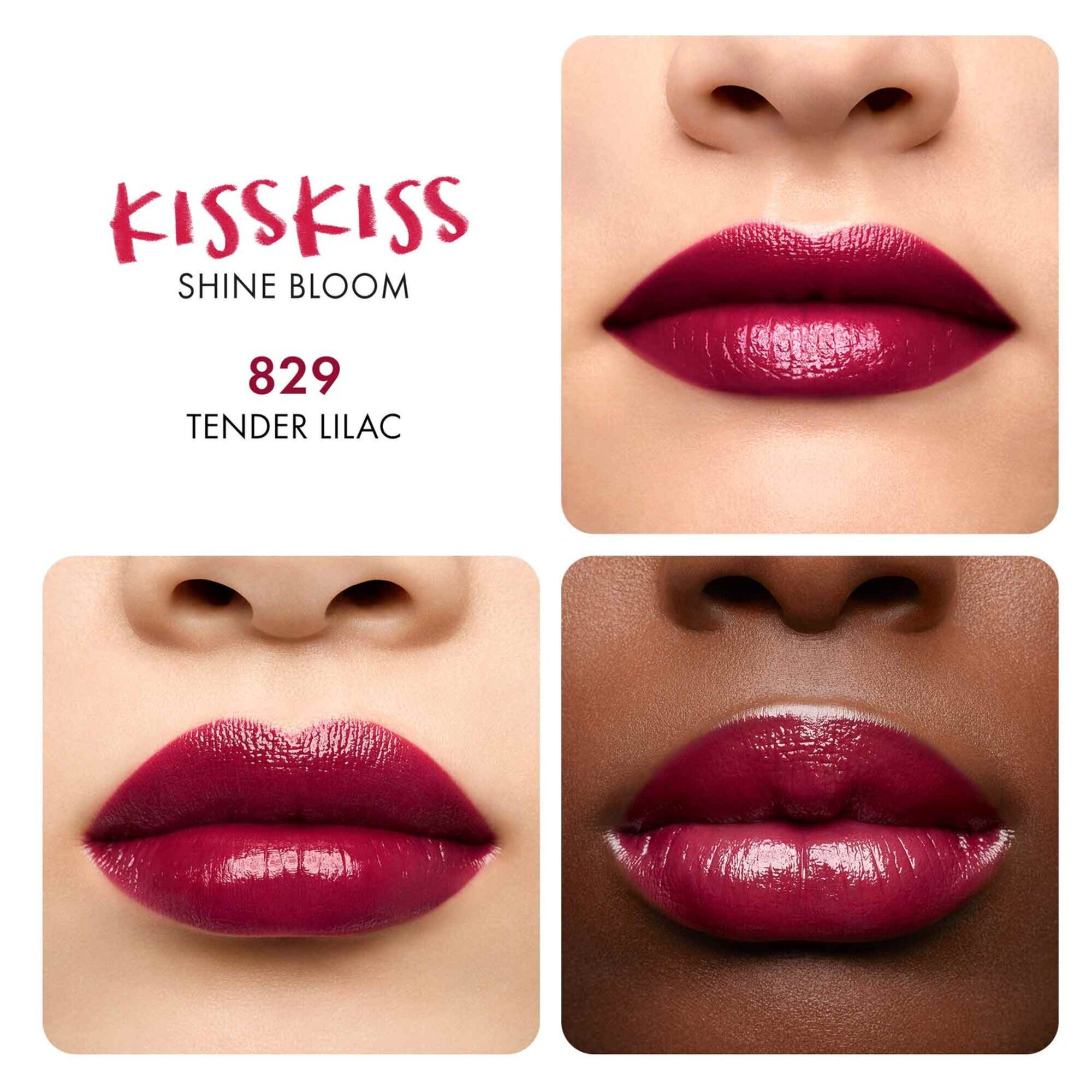 GUERLAIN KISSKISS SHINE BLOOM Lesklá rtěnka 1 of 3