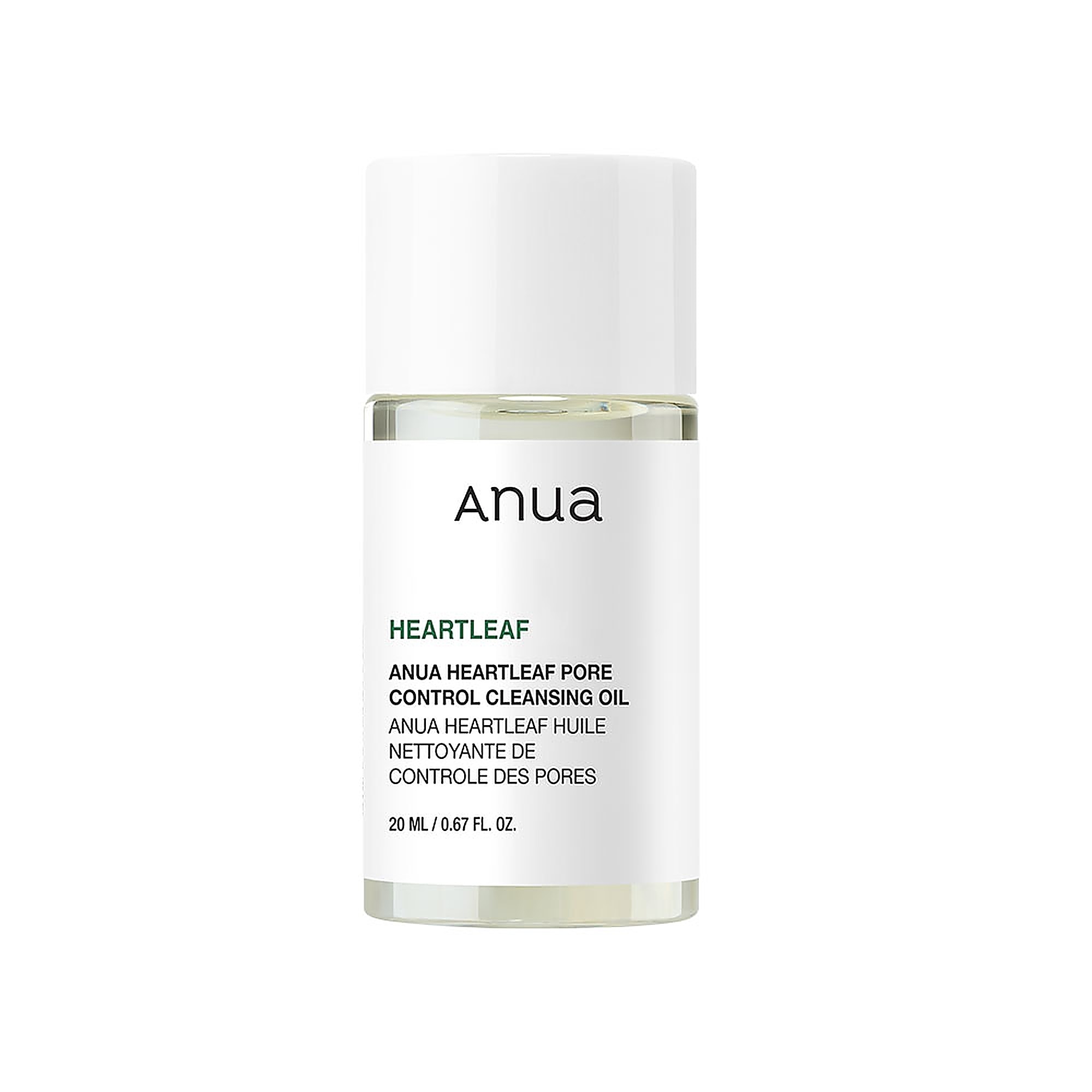 20 ML ANUA HEARLEAF PORE CONTROL CLEANSING OIL Odličovací olej na obličej 1 of 2 Odličovací olej na obličej