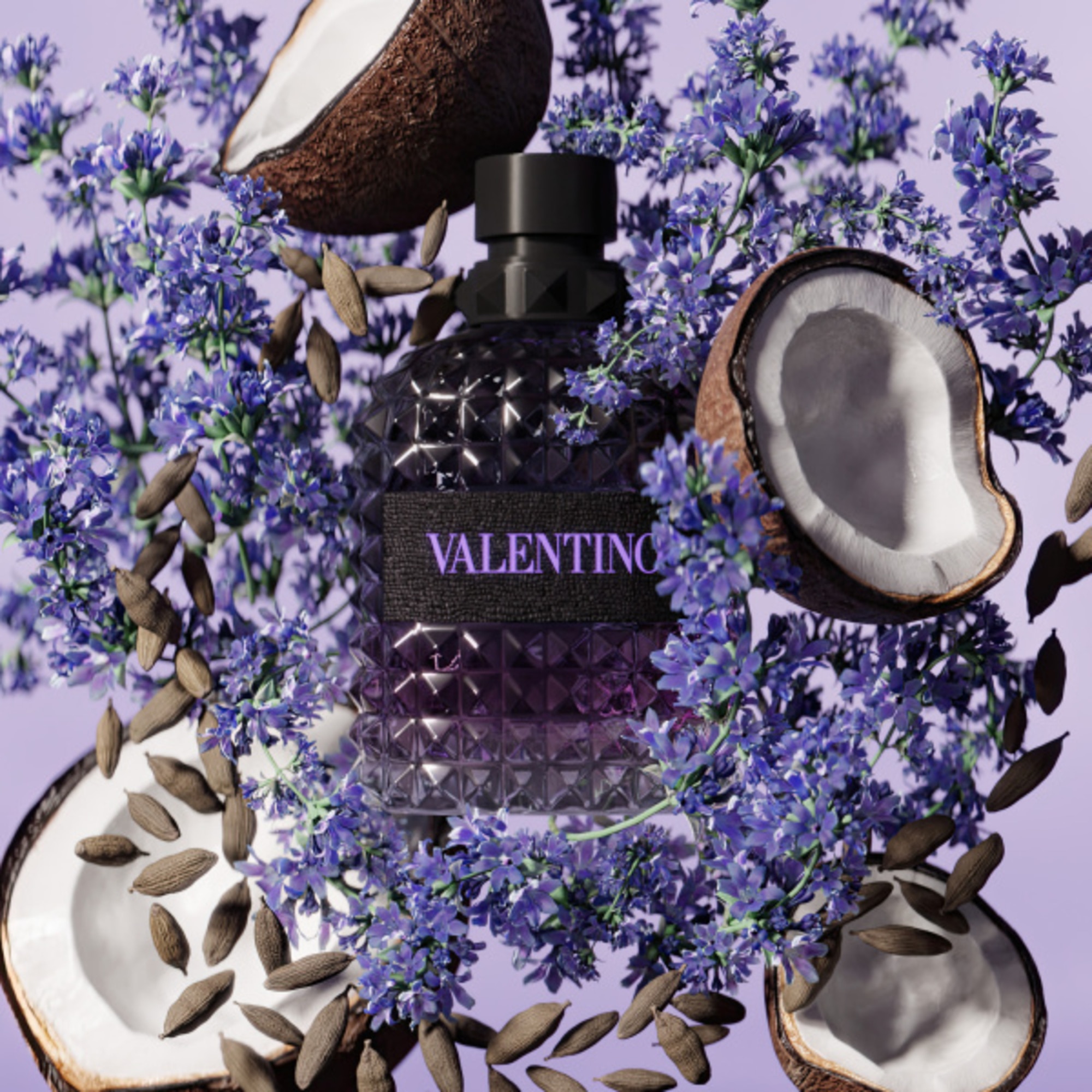 100 ML VALENTINO BORN IN ROMA PURPLE MELANCHOLIA UOMO Toaletní voda  1 of 3 