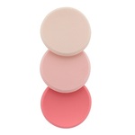  MARIONNAUD ACCESSORIES MY FLAT ROUND SPONGE Sada kulatých plochých houbiček na make-up  1 of 2 Sada kulatých plochých houbiček na make-up