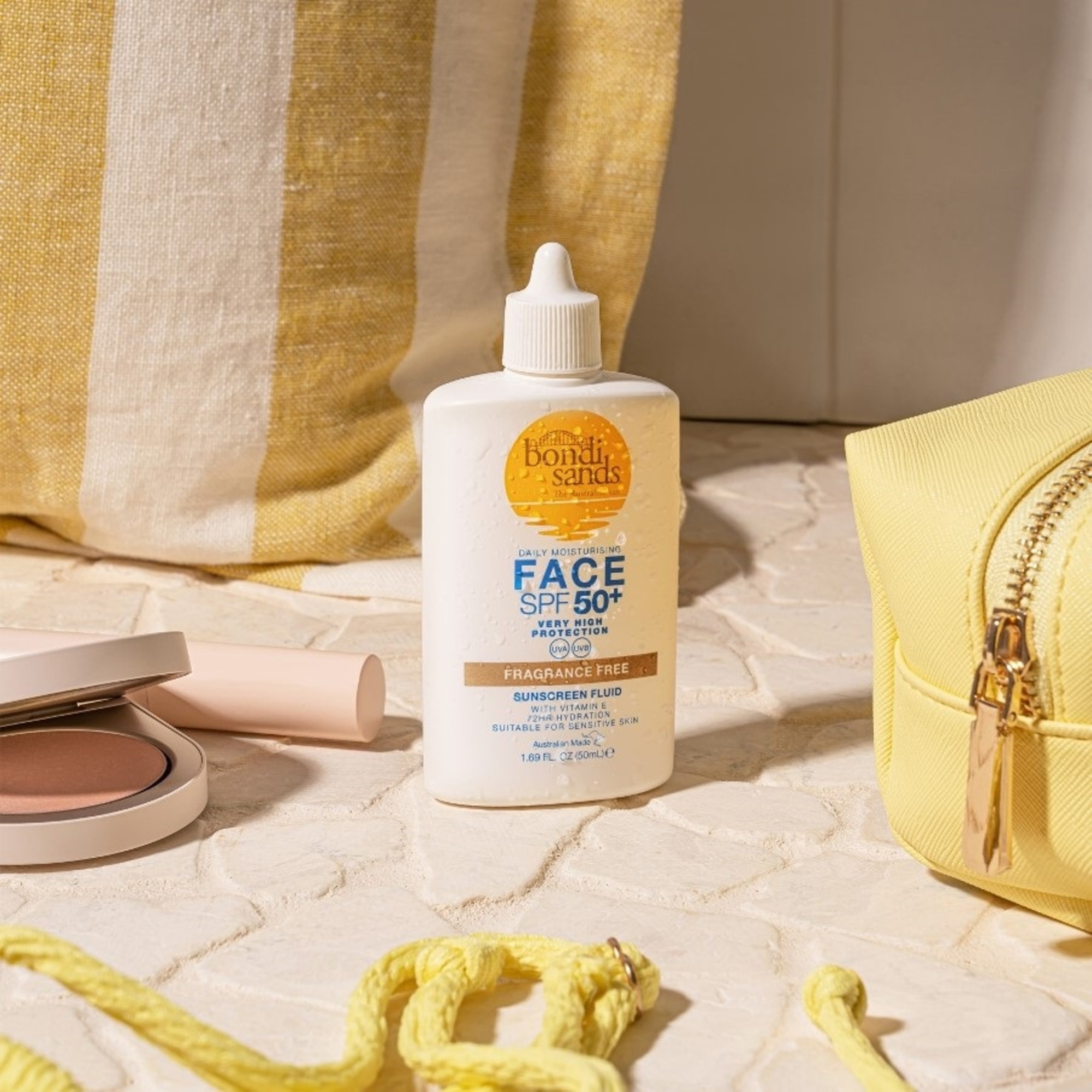 Pleťový fluid s SPF bez parfemace