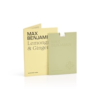 1 KS Max Benjamin LEMONGRASS AND GINGER SCENTED CARD Vonná karta  1 of 2 