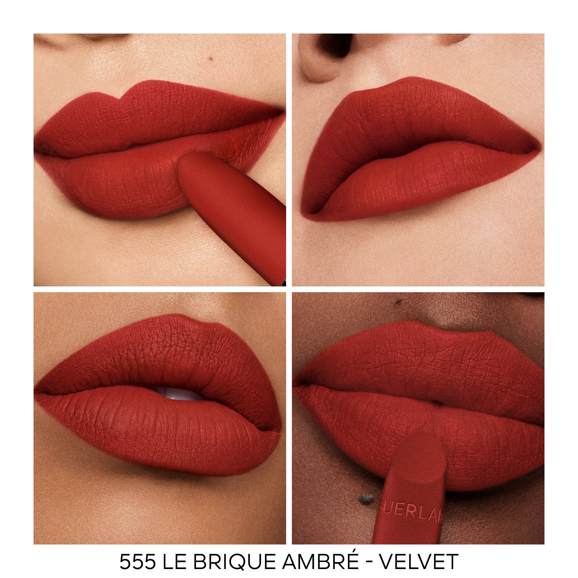 GUERLAIN ROUGE G VELVET REFILL Náplň sametově matné pečující rtěnky 1 of 5