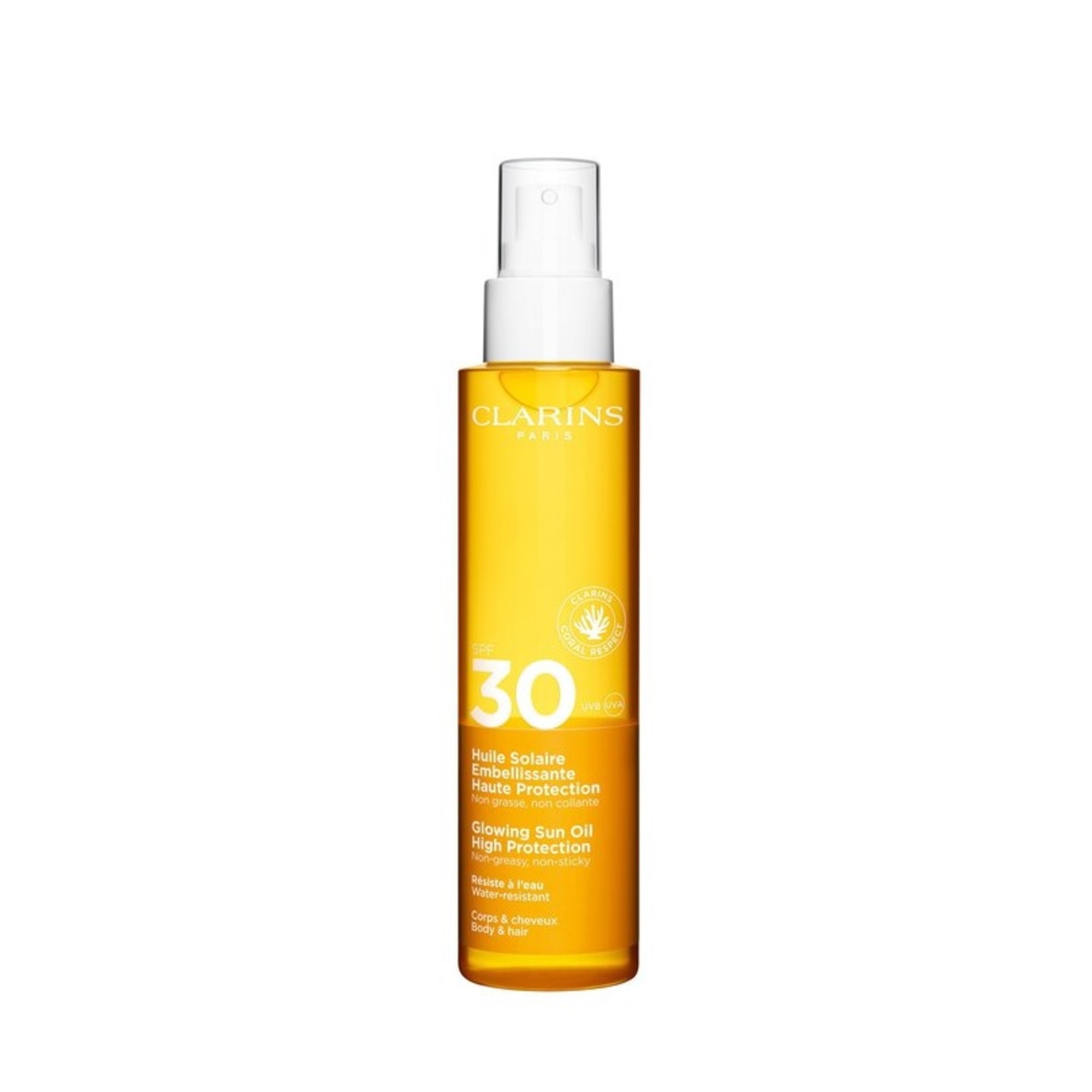 150 ML Clarins SUN BODY OIL SPF30 Opalovací olej 1 of 1