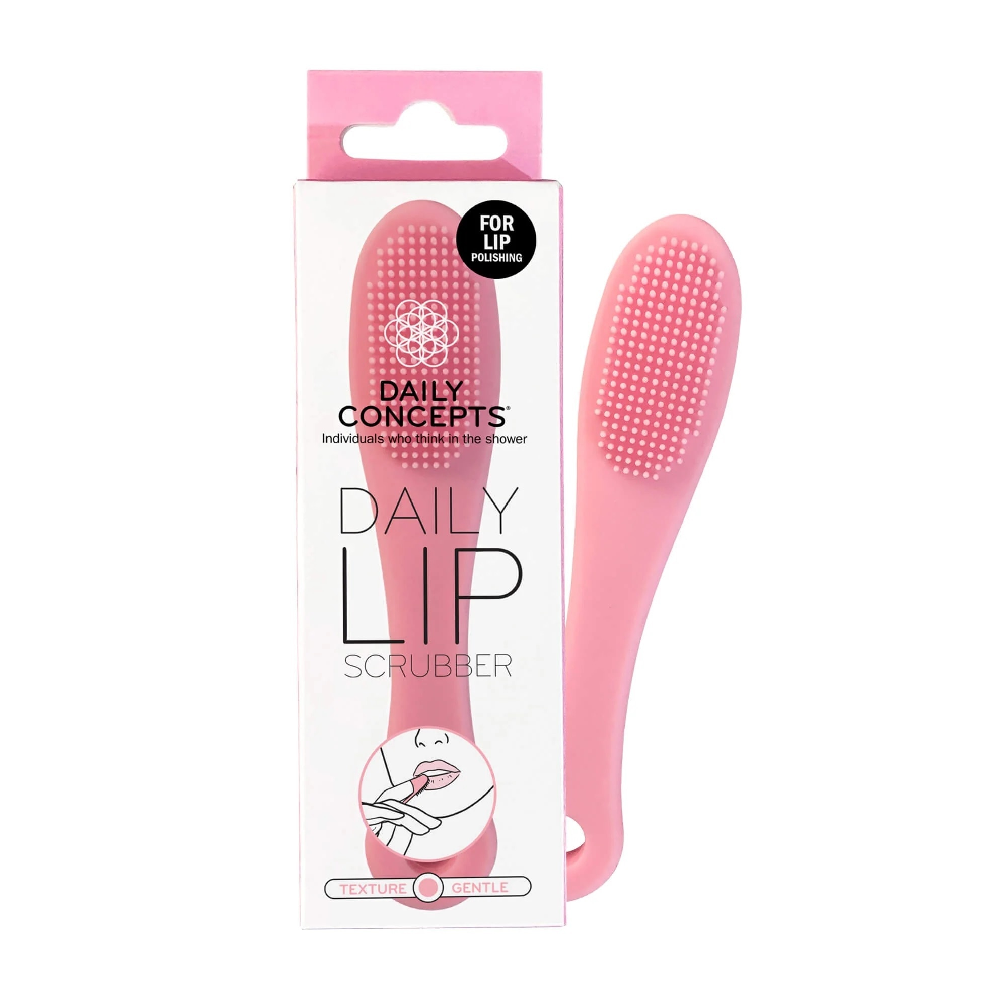 Daily Concepts LIP SCRUBBER PINK Exfoliační kartáček na rty 1 of 1