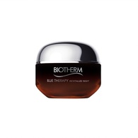 50 ML Biotherm BLUE THERAPY AMBER ALGAE REVITALIZE Noční krém  1 of 2 