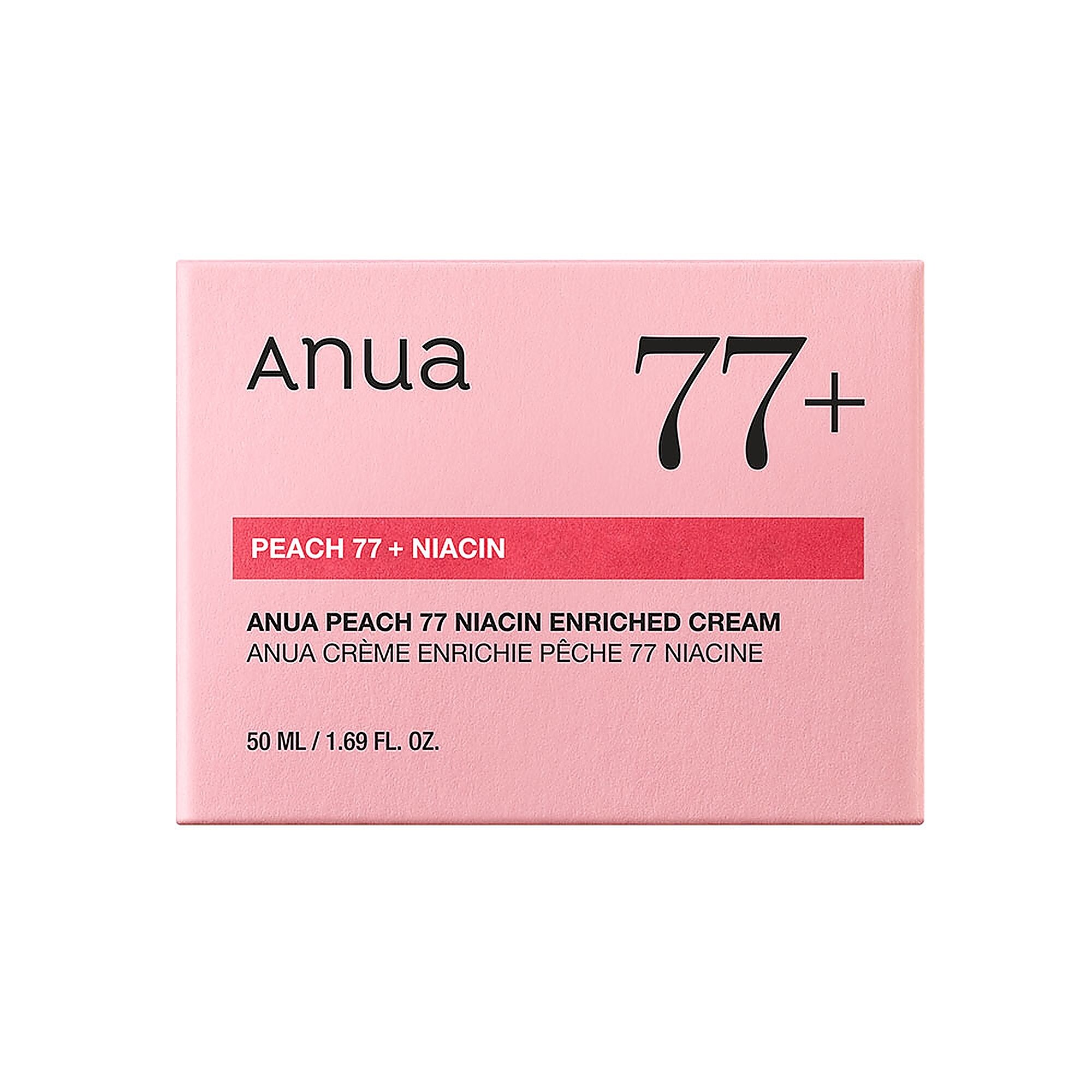 50 ML ANUA PEACH 77 NIACIN ENRICHED CREAM Hydratační krém 2 of 2 Hydratační krém