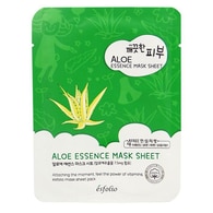 25 ML Esfolio PURE SKIN ALOE ESSENCE MASK SHEET Plátýnková pleťová maska  1 of 2 