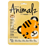 23 G Masquebar ANIMALZ TIGER SHEET MASK Plátýnková maska  1 of 3 Plátýnková maska