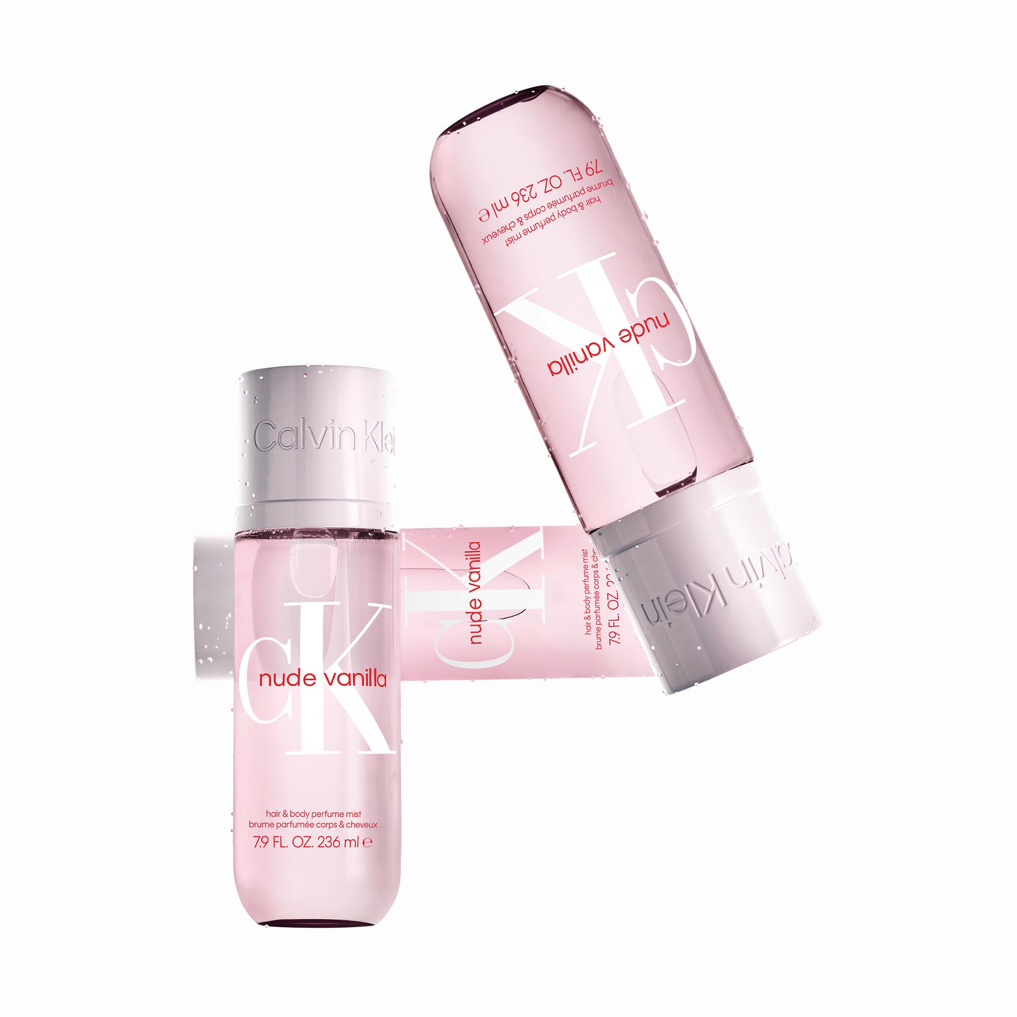100 ML Calvin Klein NUDE VANILLA HAIR & BODY PERFUME MIST Parfémovaná mlha na tělo a vlasy  1 of 3 