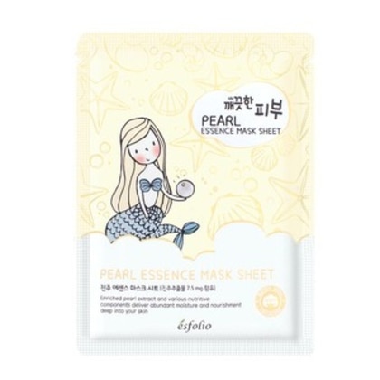 25 ML Esfolio PURE SKIN PEARL ESSENCE MASK SHEET Plátýnková pleťová maska 1 of 1