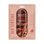 27 ML Jigott RED GINSENG AMPOULE MASK Maska s ženšenem  1 of 1 Maska s ženšenem