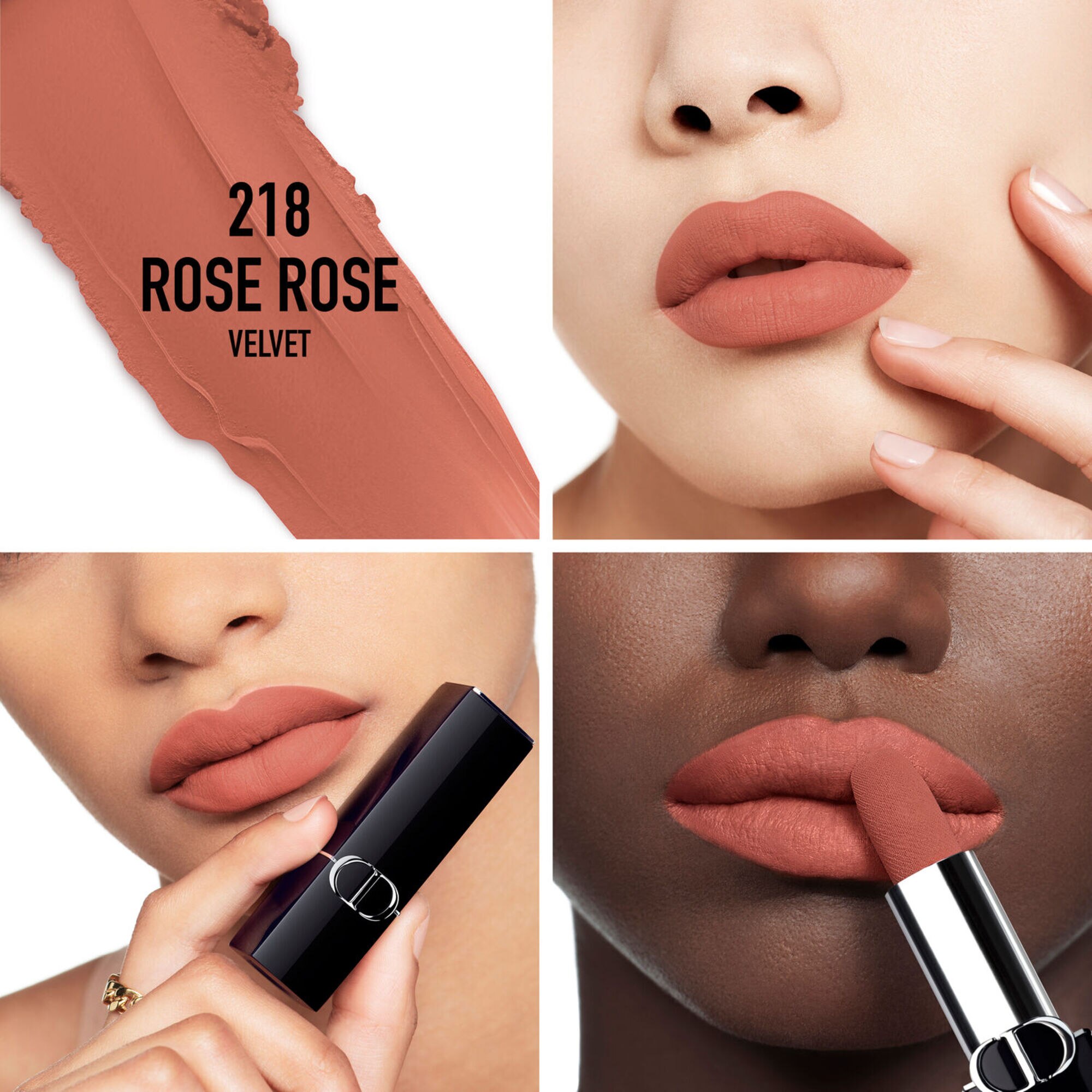 Dior ROUGE DIOR VELVET Dlouhotrvající rtěnka  1 of 3 
