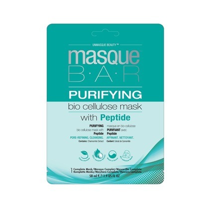 58 ML Masquebar PURIFYING BIO CELLULOSE SHEET MASK Inovativní biocelulózová maska  1 of 1 