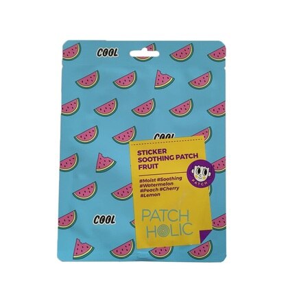 12 G undefined STICKER SOOTHING PATCH FRUIT Zklidňující náplasti na obličej a tělo  1 of 1 