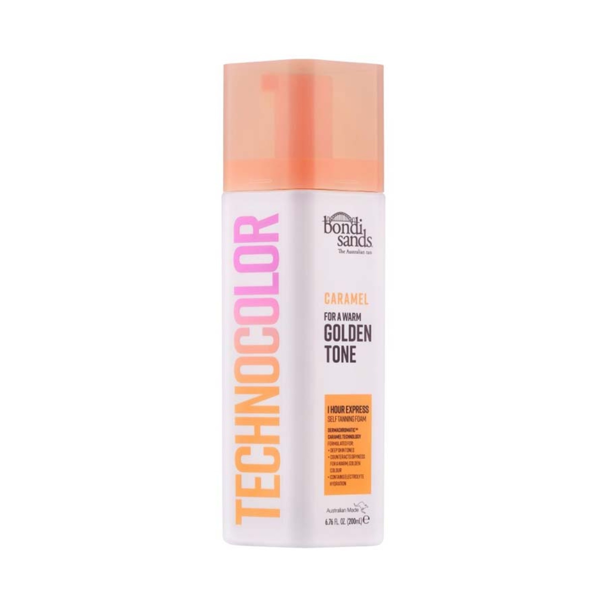 200 ML Bondi Sands TECHNOCOLOR 1 HOUR EXPRES SELF TANNING FOAM Samoopalovací pěna 1 of 1