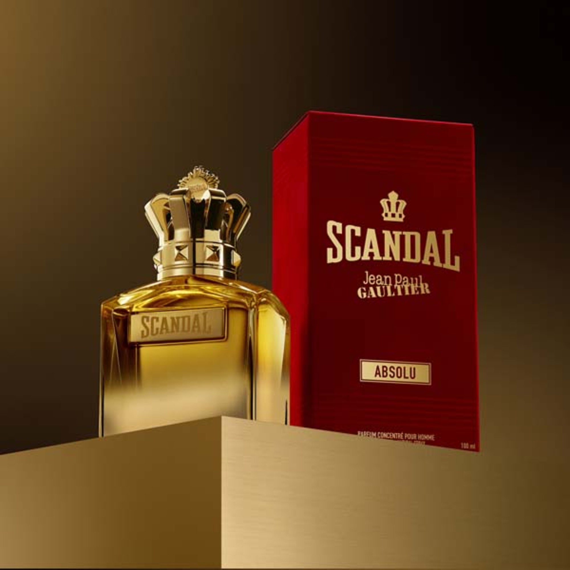 100 ML Jean Paul Gaultier SCANDAL ABSOLU Parfémovaná voda pro muže 1 of 5