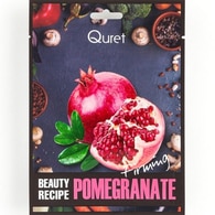 25 G Quret BEAUTY RECIPE MASK POMEGRANATE Pleťová maska  1 of 2 