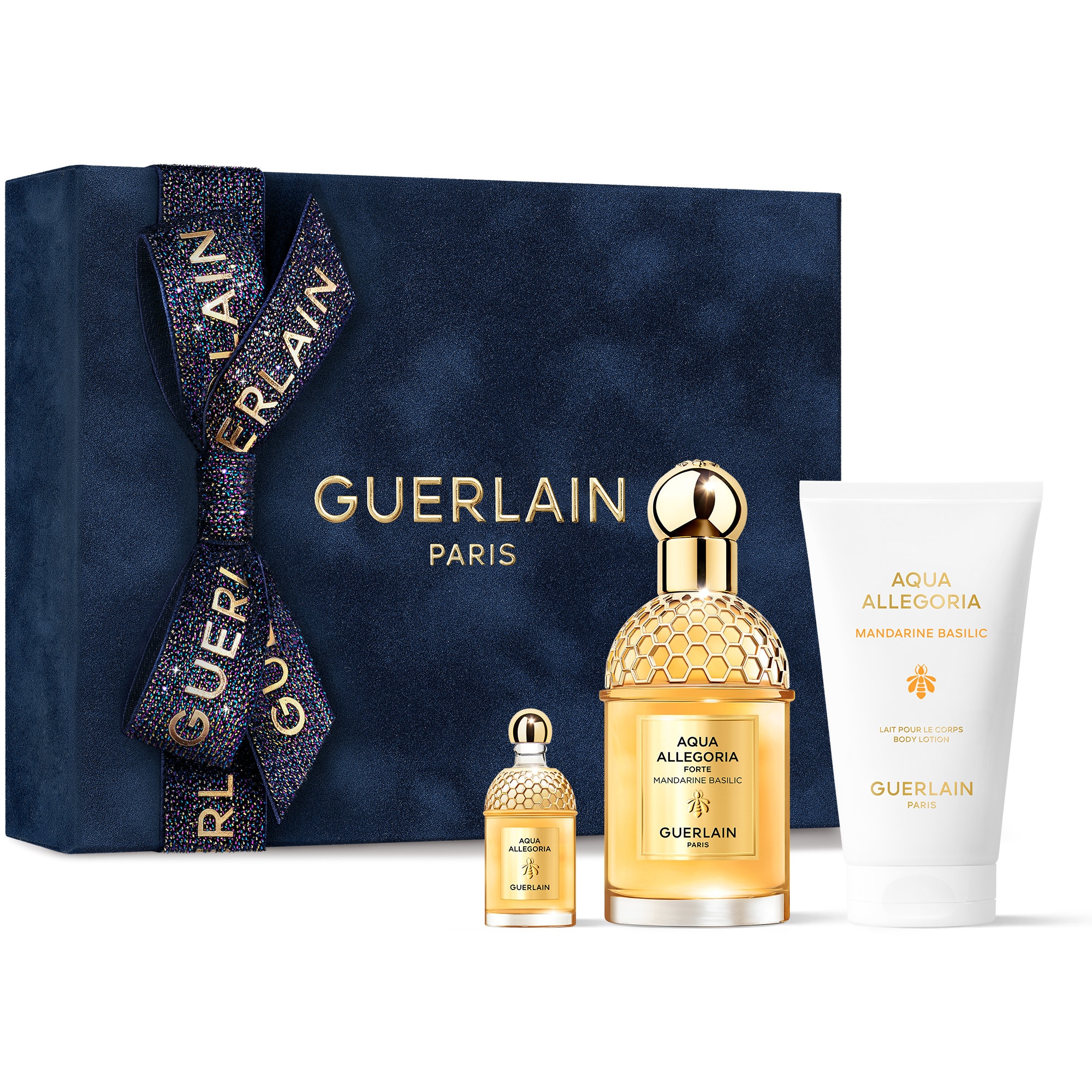 75+7,5 ML GUERLAIN Aqua Allegoria Forte Mandarine Basilic Parfémová voda Dárkový set 1 of 4 Parfémová voda Dárkový set