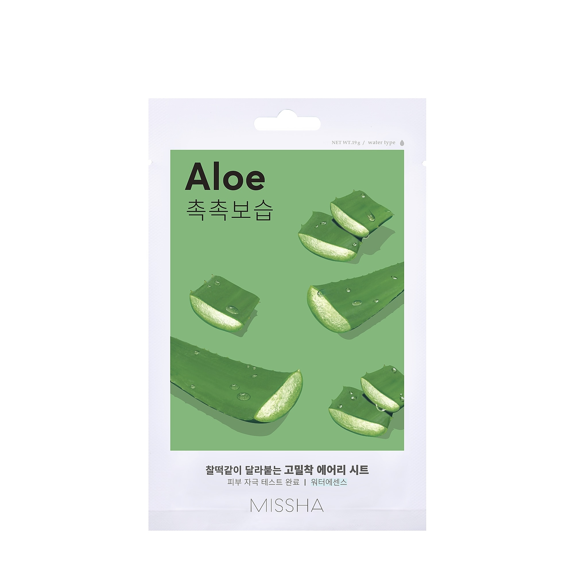 22 G MISSHA AIRY FIT SHEET MASK ALOE Pleťová maska 1 of 1 Pleťová maska