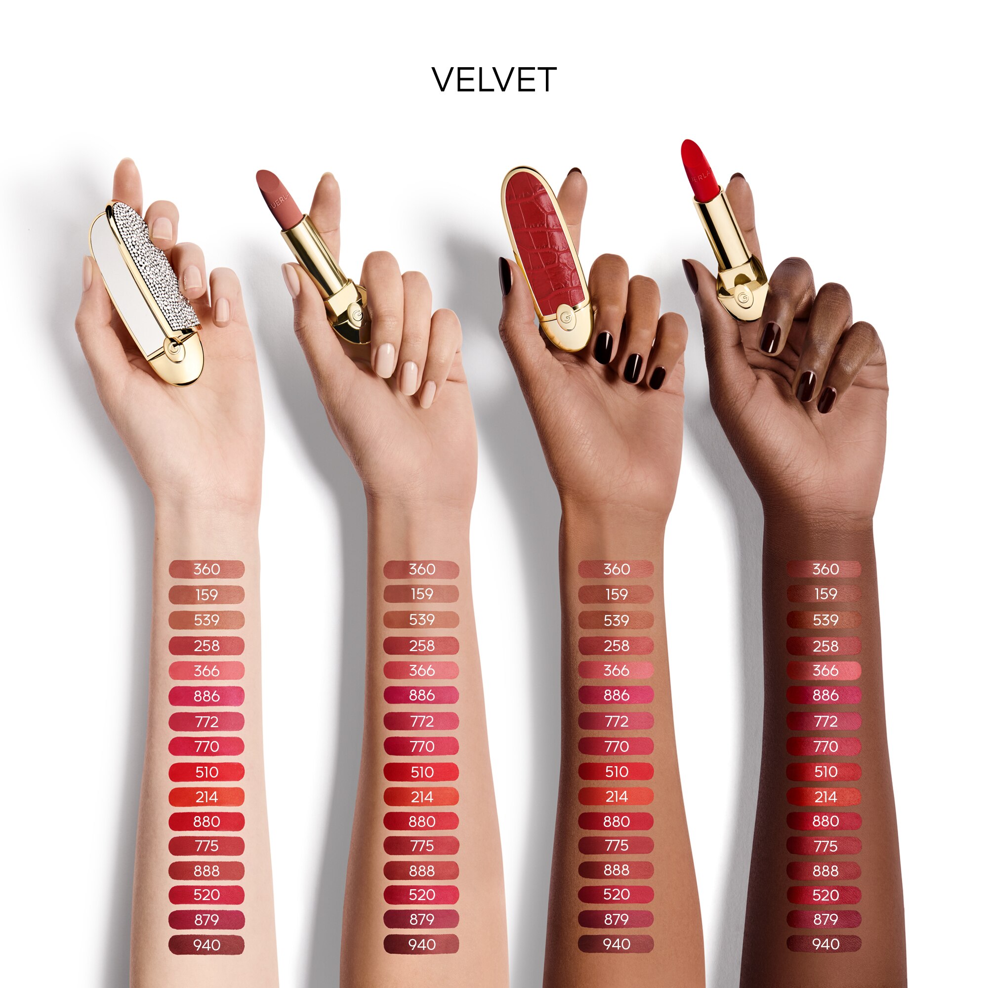 GUERLAIN ROUGE G Pouzdro s dvojitýn zrcátkem 1 of 6