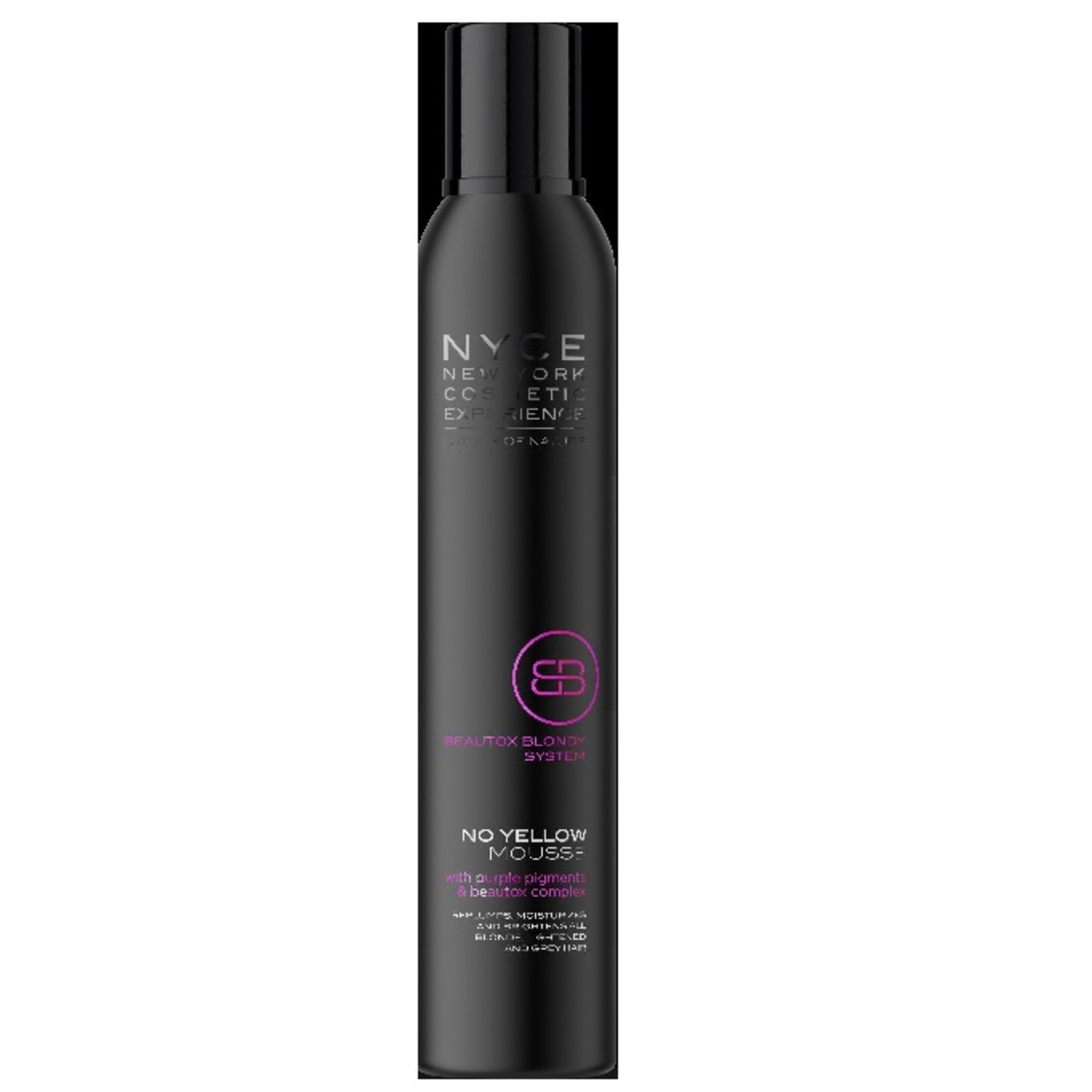 300 ML Nyce BBS NO YELLOW MOUSSE Pěnové tužidlo  Pěnové tužidlo