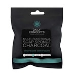 Daily Concepts MULTI FUNCTIONAL SOAP SPONGE CHARCOAL Mýdlová houba 1 of 2 Mýdlová houba