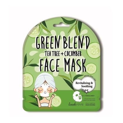 25 ML Look at Me GREEN BLEND TEA TREE CUCUMBER FACE MASK Pleťová maska  1 of 1 