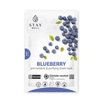 20 G STAY WELL VEGAN SHEET MASK BLUEBERRY Pleťová maska 1 of 1 Pleťová maska