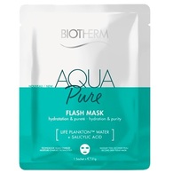 31 G Biotherm AQUA PURE FLASH MASK Hydratační pleťová maska  1 of 2 