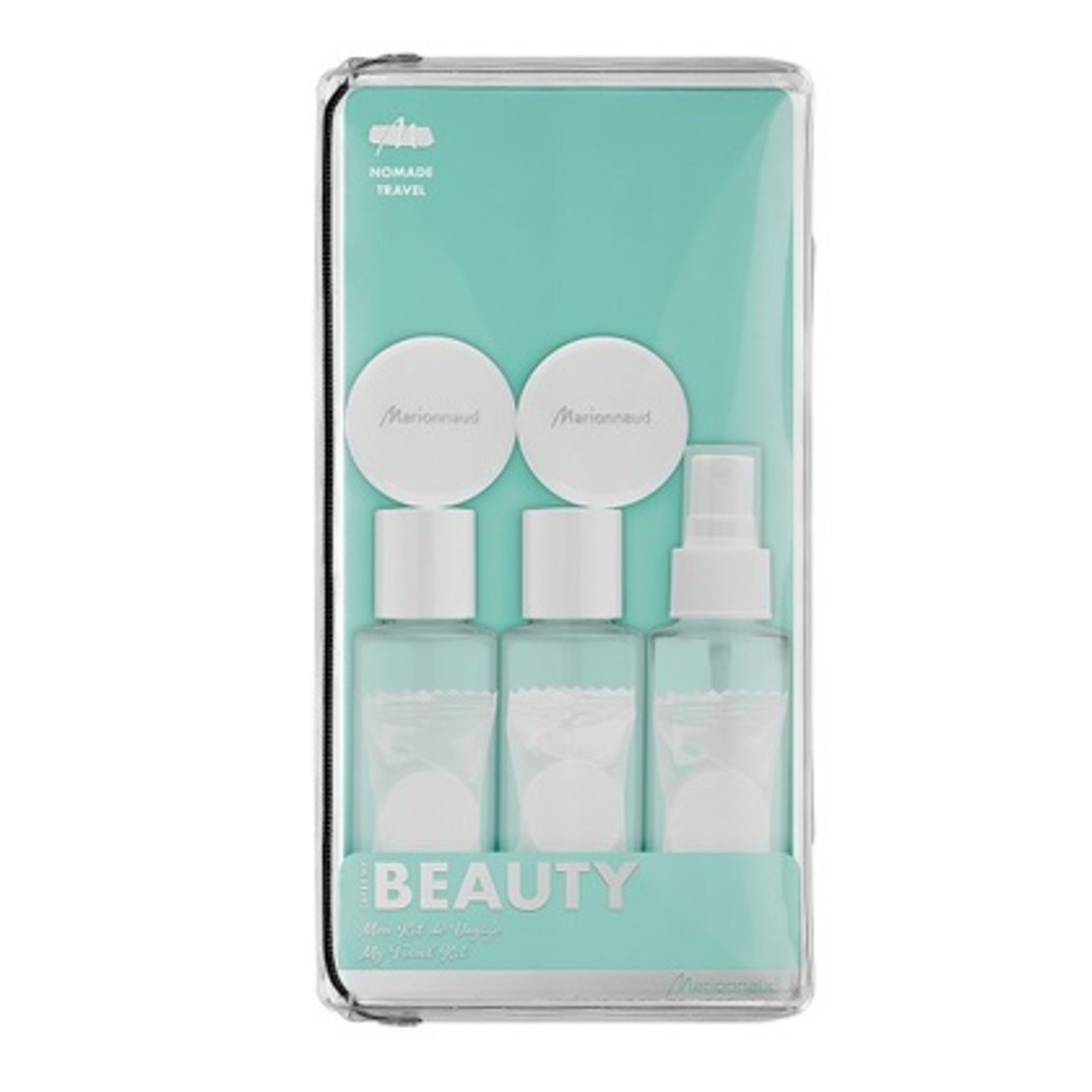 Cestovní sada nádobek na kosmetiku