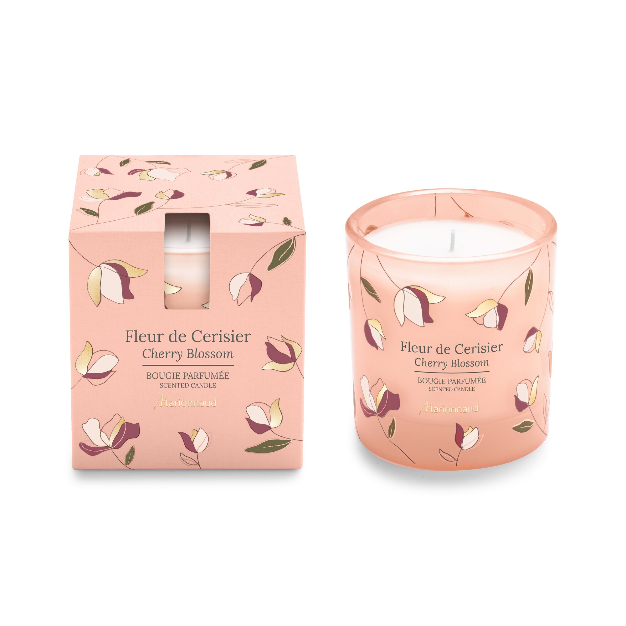 MARIONNAUD ACCESSORIES CHERRY FLOWER SCENTED CANDLE Vonná svíčka 1 of 2