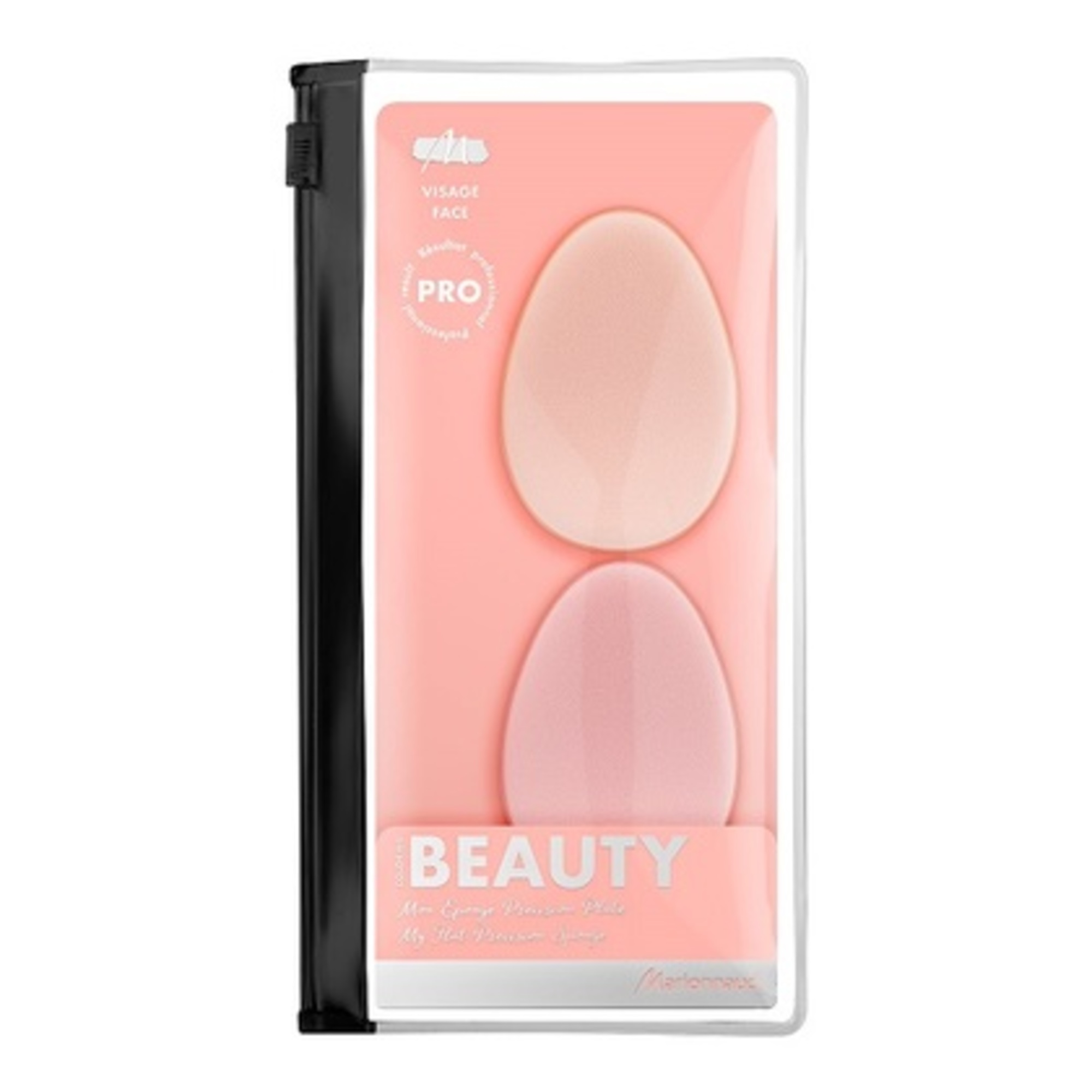 Sada plochých houbiček na make-up