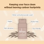 40 G When Simply WHEAT-Y-POLISH ENZYME POWDER WASH WITH FERMI™ MEAL Pudr na čištění pleti  2 of 2 Pudr na čištění pleti