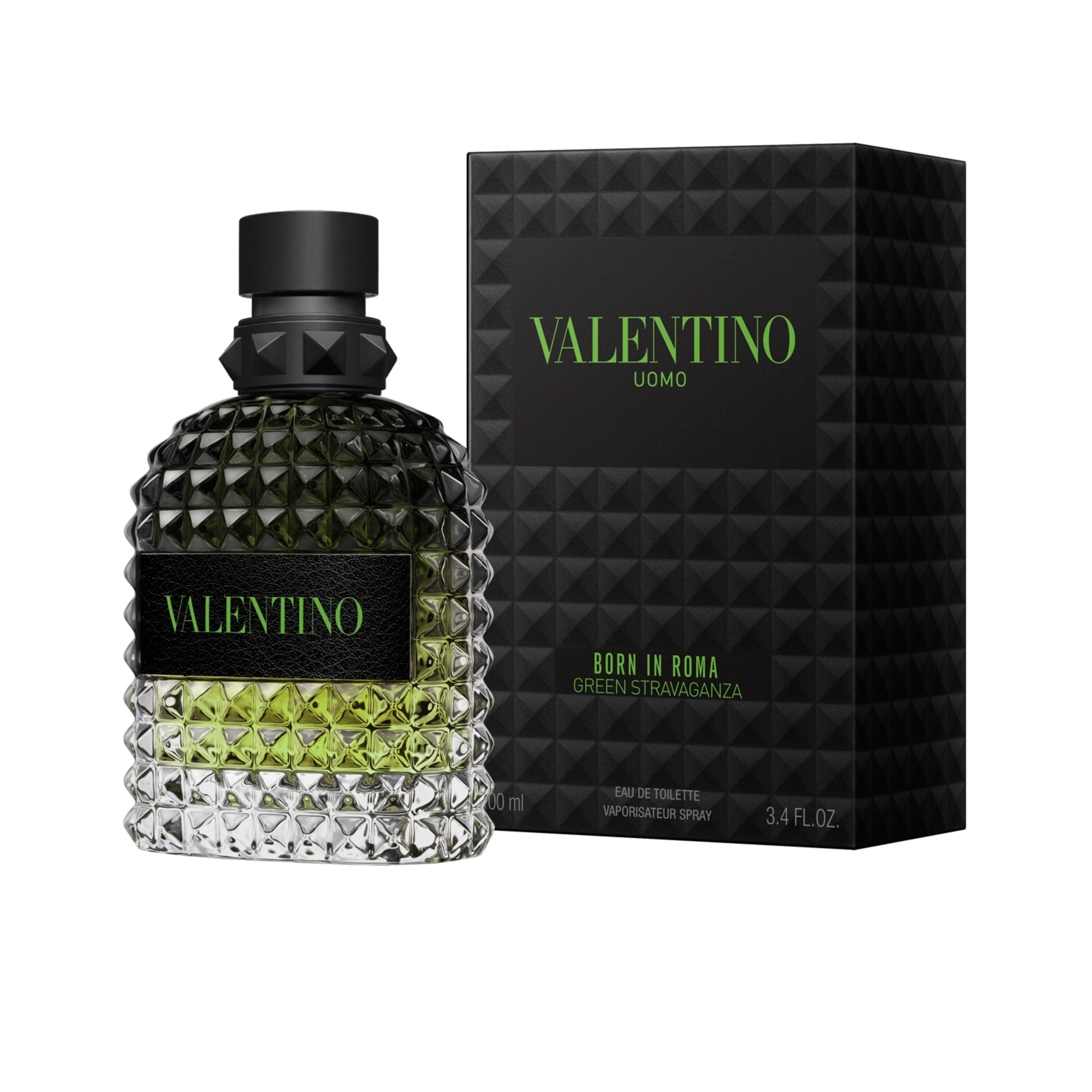 100 ML VALENTINO BORN IN ROMA GREEN STRAVAGANZA UOMO Toaletní voda pro muže  3 of 8 Toaletní voda pro muže