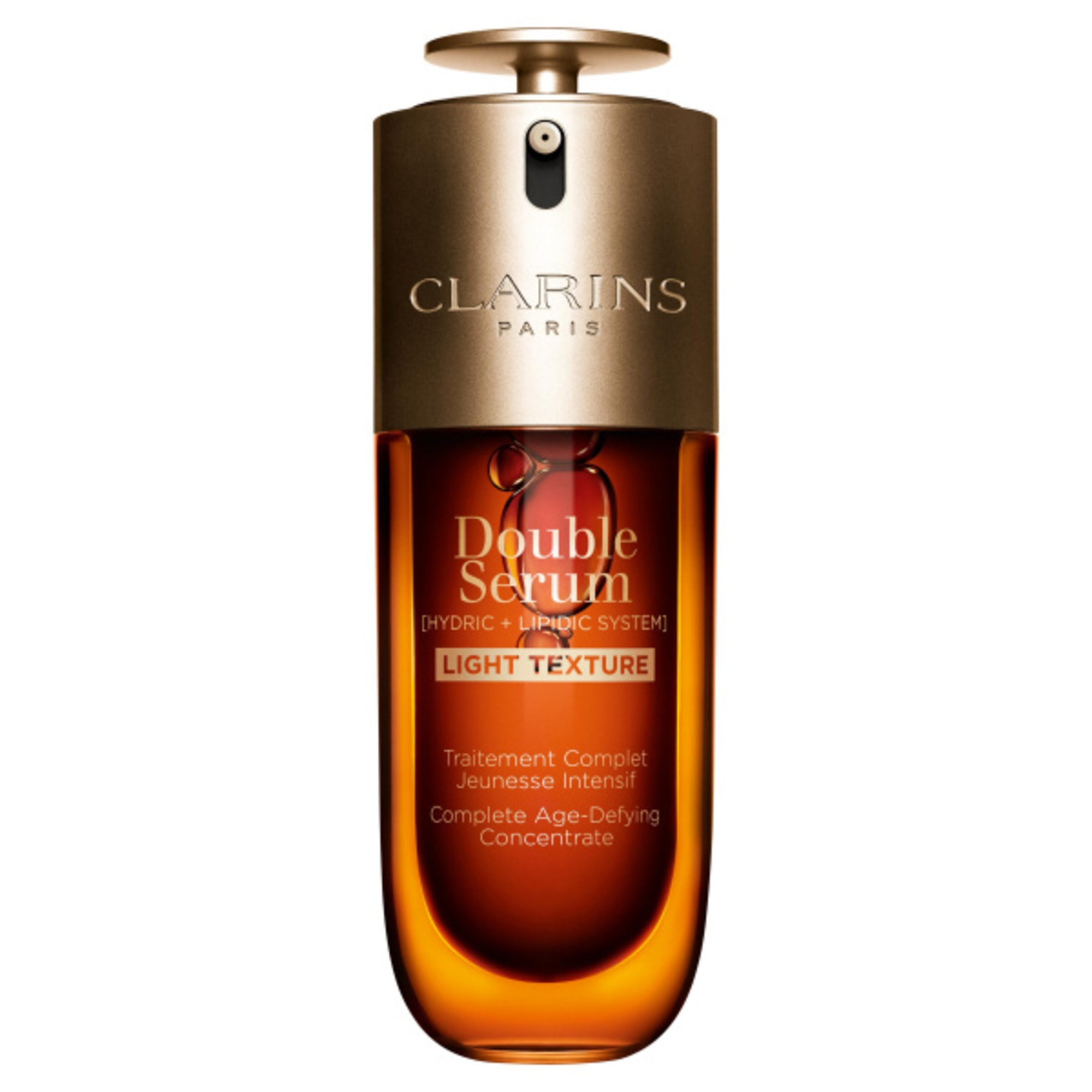 50 ML Clarins DOUBLE SERUM LIGHT TEXTURE Sérum na obličej s odlehčenou texturou 1 of 5 Sérum na obličej s odlehčenou texturou