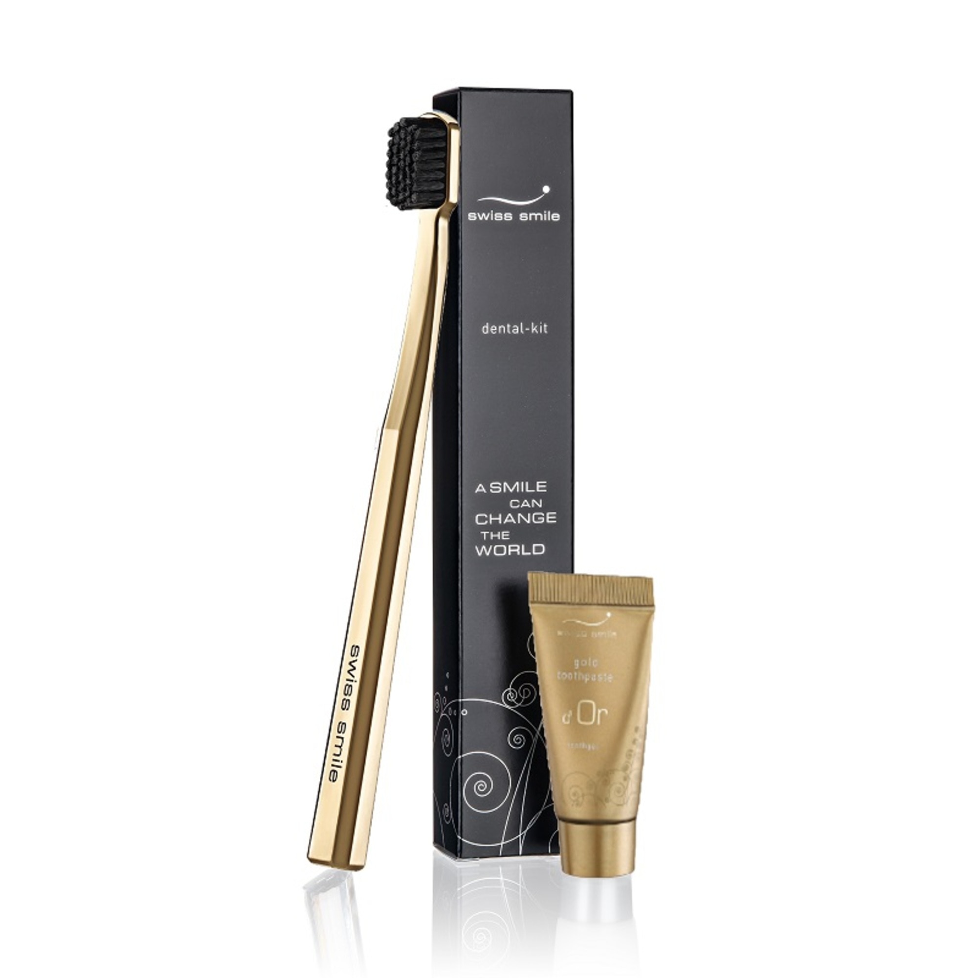 Swiss Smile D'OR GOLD TOOTHPASTE KIT Dárková sada 1 of 1