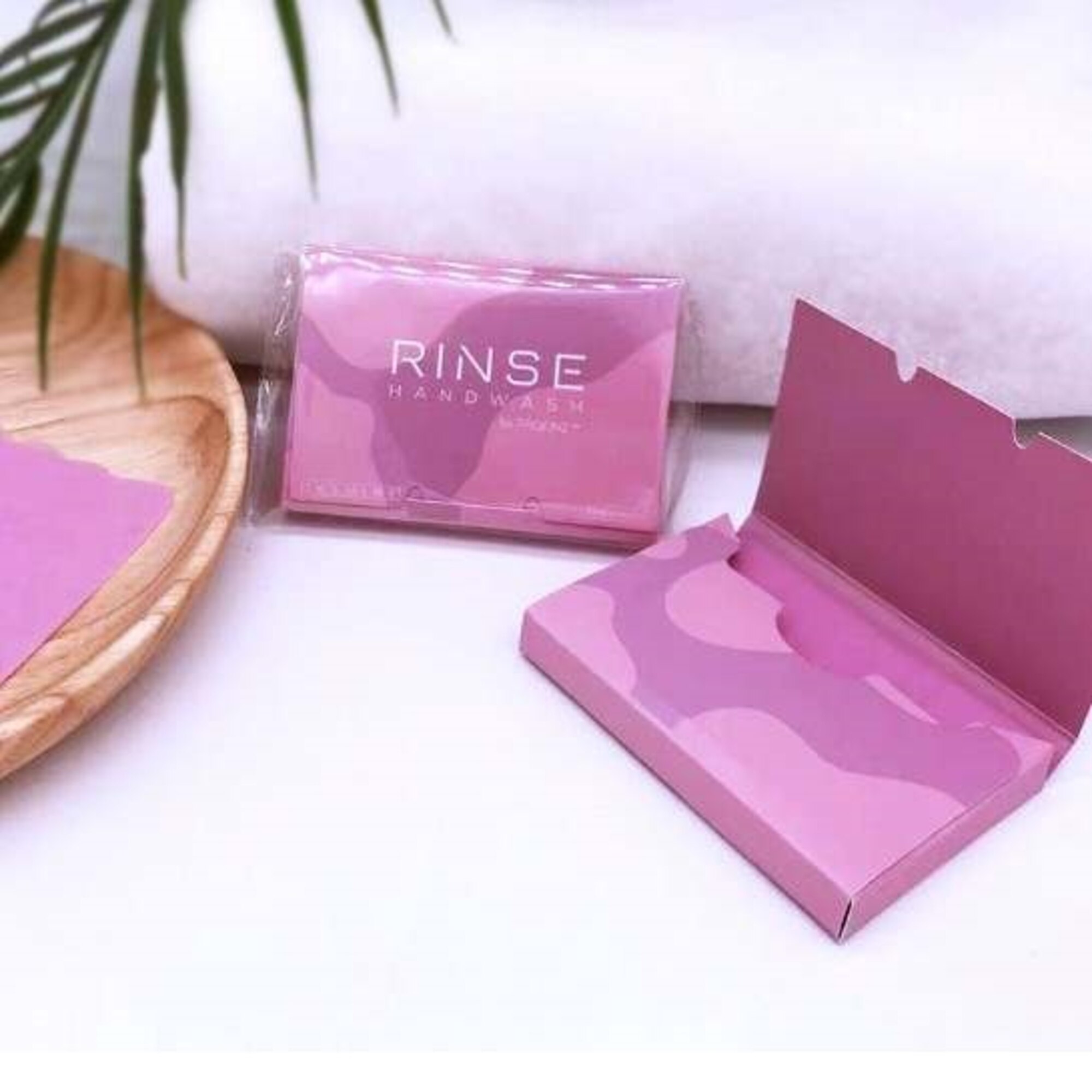 Cestovní mýdlové rozpustné tablety ubrousky vůně aloe